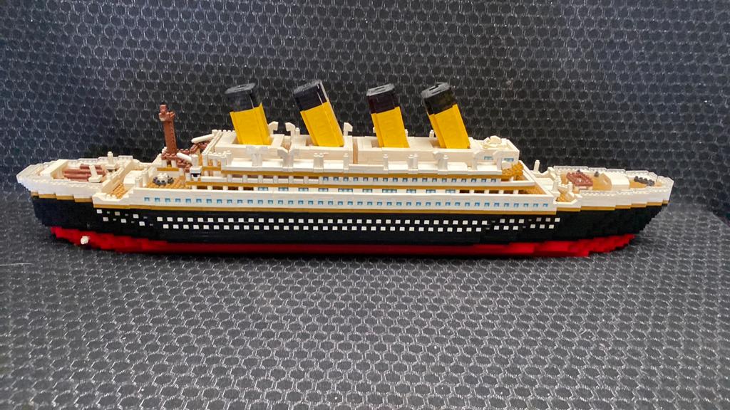 Geweldig schip van mini  bouwblokjes, Overige merken, ., Ophalen of Verzenden, Zo goed als nieuw