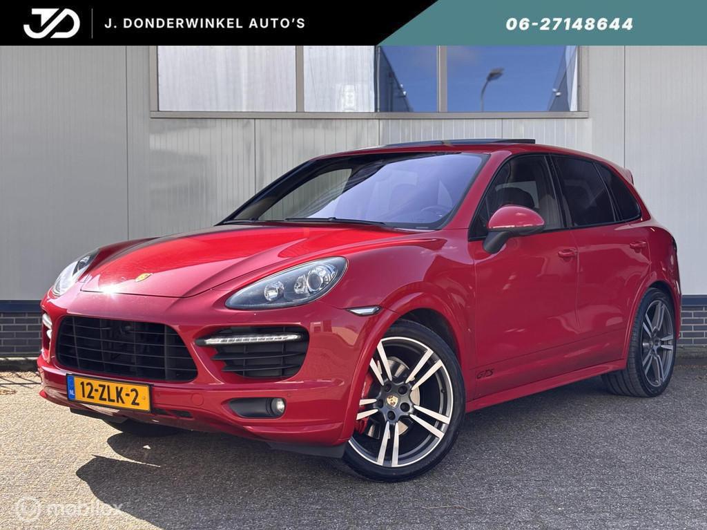 Porsche Cayenne 4.8 GTS Pano Burmester ACC Origineel NL, Auto's, Porsche, Automaat, 138 €/maand, Origineel Nederlands, Bedrijf