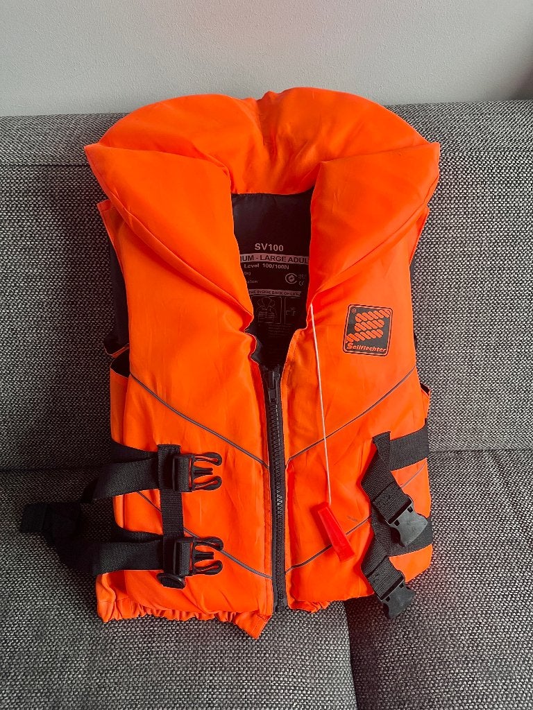 Zwemvest Medium-Large adult SV100 Seilflechter dames heren, Watersport en Boten, Watersportkleding, Ophalen, Zo goed als nieuw