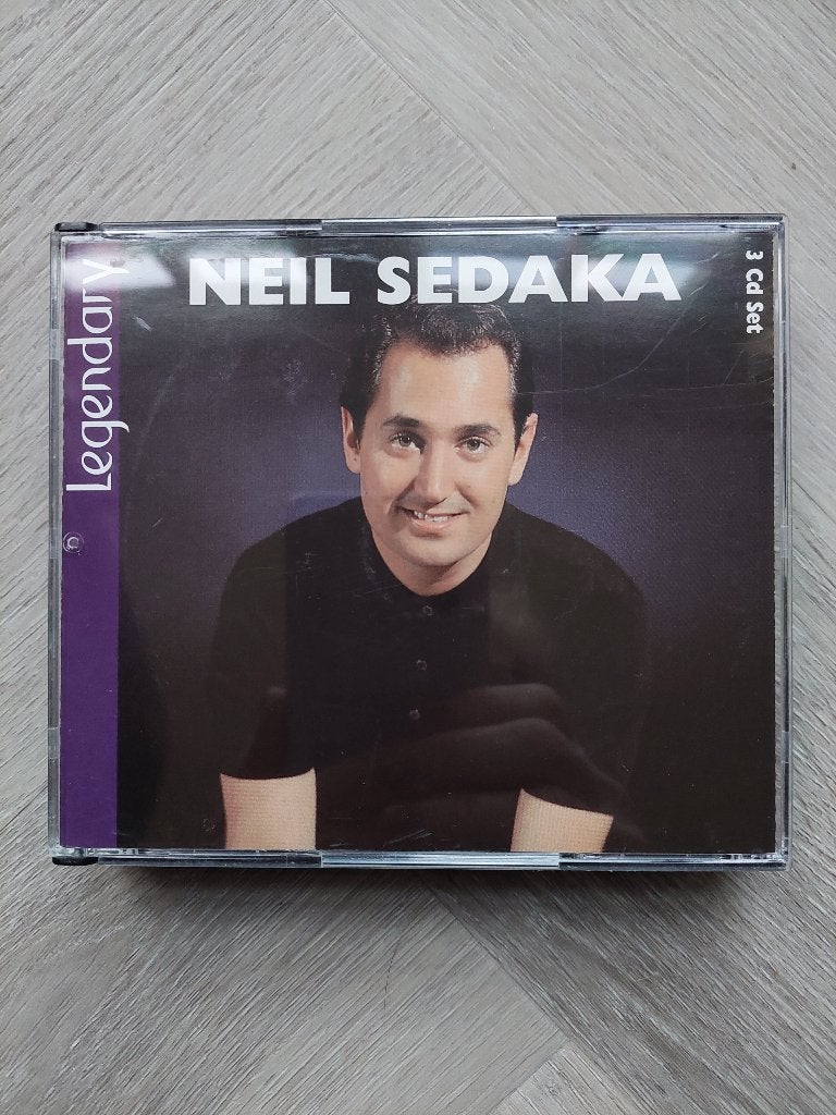 3CD Fatbox jewelcase / Neil Sedaka / Legendary, Nieuw, Ophalen of Verzenden, Inclusief doosje, Verzamelalbum, Nieuw in verpakking