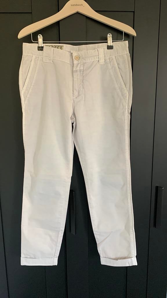 Closed pantalon maat 40, Maat 38/40 (M), Ophalen of Verzenden, Zo goed als nieuw, Grijs