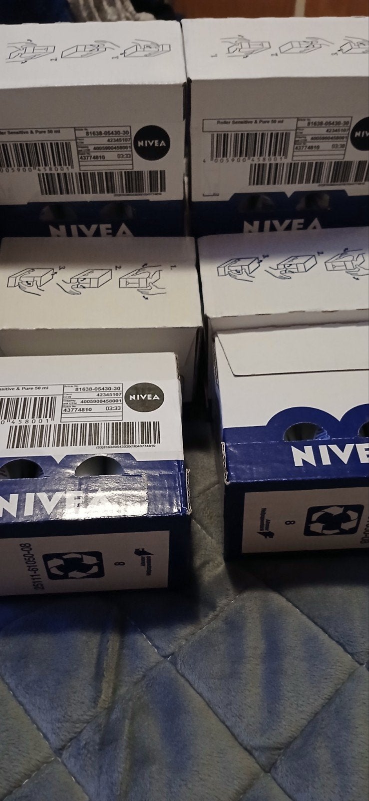 Nivea Pure & Sensitive Anti-Transpirant Roller - 50ml, Sieraden, Tassen en Uiterlijk, Uiterlijk | Lichaamsverzorging, Ophalen of Verzenden