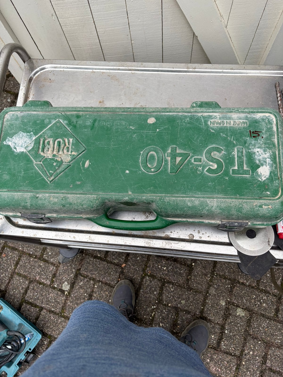 Tegelsnijder rubi, Ophalen, Gebruikt, Minder dan 5 m², Vloertegels