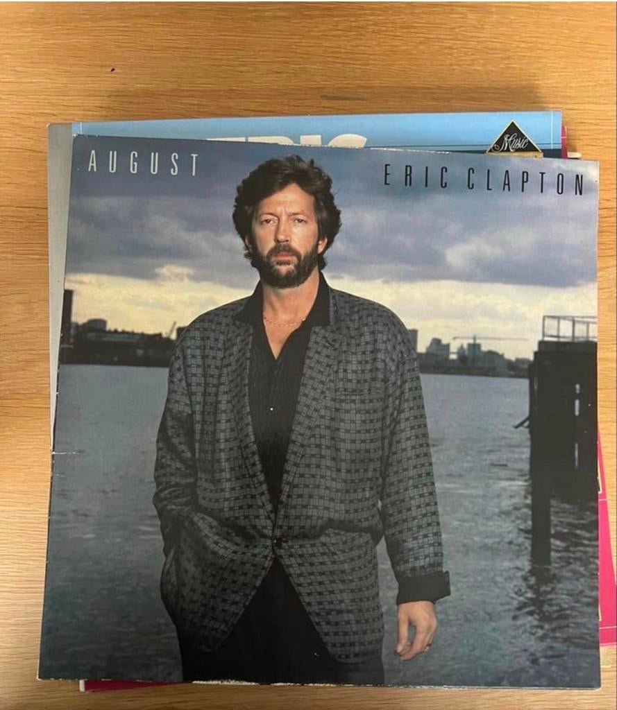 Eric Clapton - August LP (1986), Ophalen of Verzenden, 1980 - 1989, Gebruikt, 12 inch