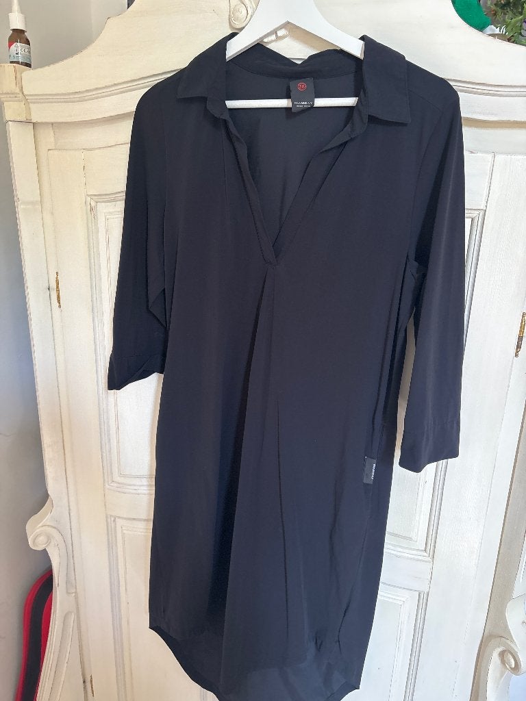 Penn & Ink jurk mt 38, Maat 38/40 (M), Penn & Ink, Verzenden, Zwart