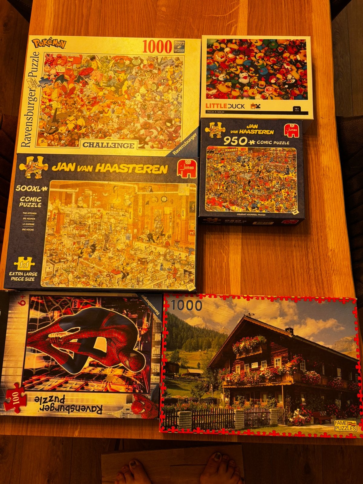 Verschillende puzzels, Ophalen, 500 t/m 1500 stukjes, Zo goed als nieuw