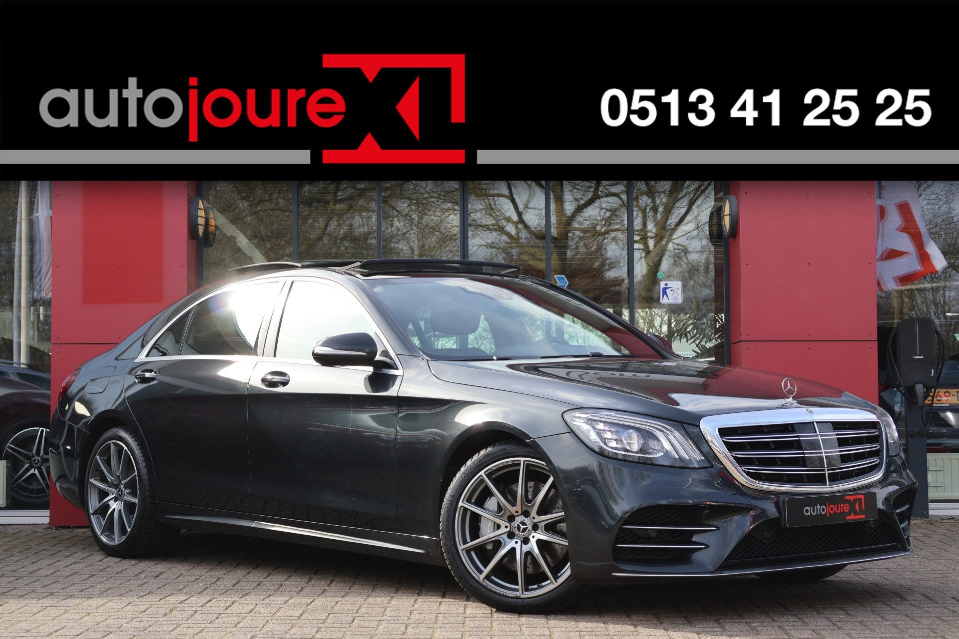 Mercedes-Benz S-Klasse 350d 4Matic Lang | Panoramadak | ACC, Auto's, Automaat, Gebruikt, 2925 cc, Zwart