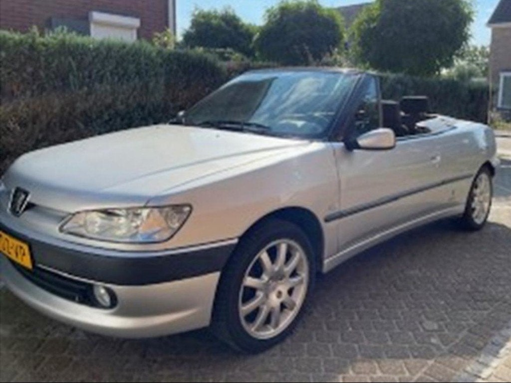 Peugeot 306 Cabriolet, Stof, Zwart, 4 cilinders, Cabriolet