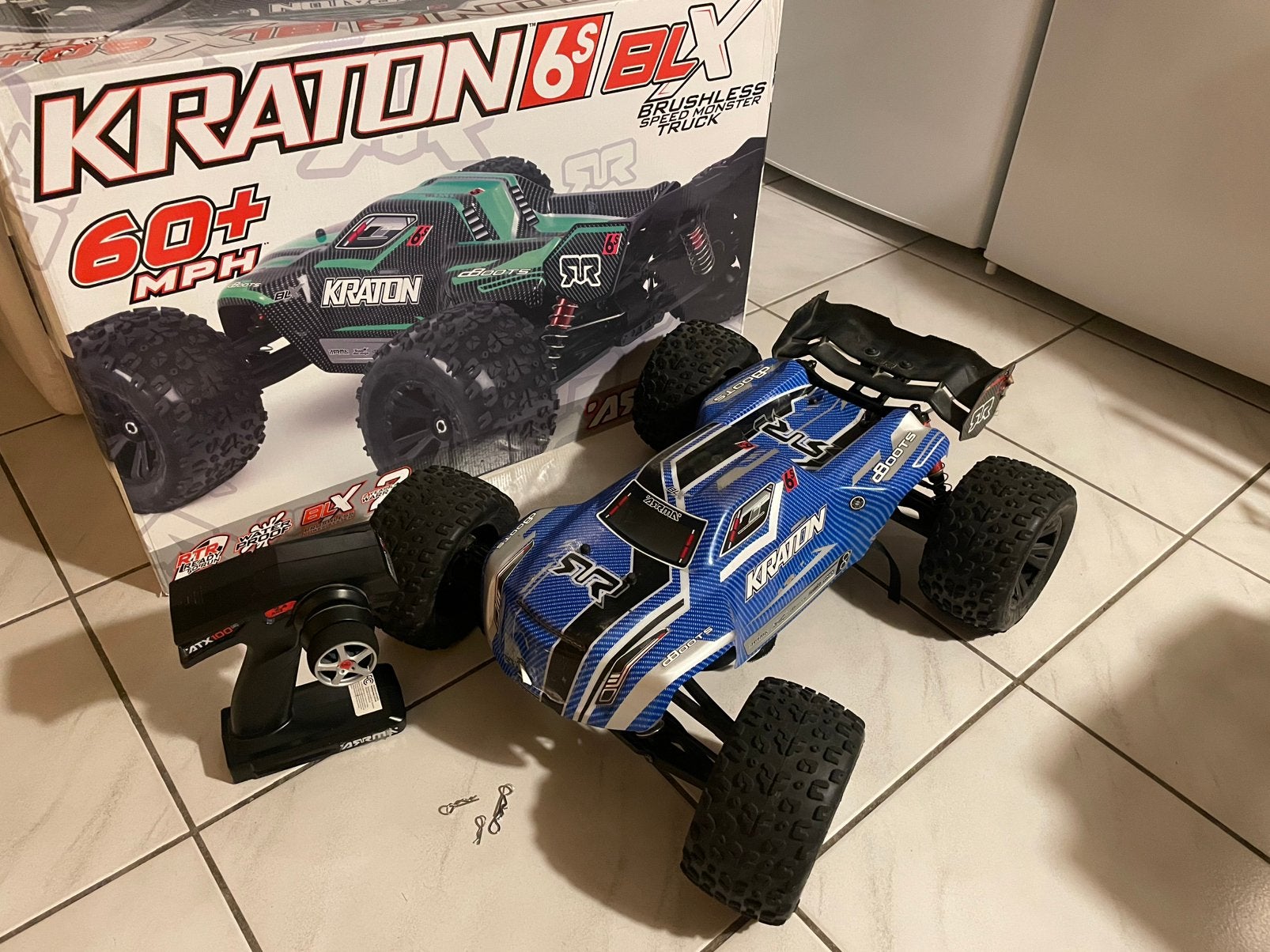 Kraton 6S BLX 1/8, Elektro, Auto offroad, Ophalen of Verzenden, Zo goed als nieuw