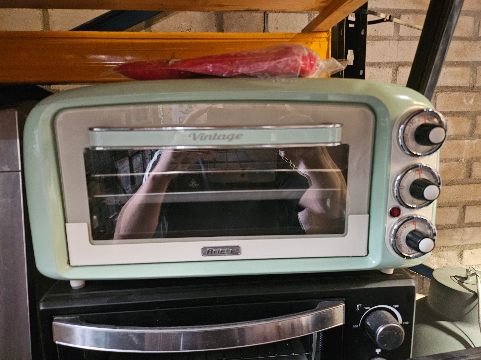 Nieuwe Retro Vinted Mini-oven nieuwe, Ophalen, Minder dan 45 cm, Overige merken, Nieuw
