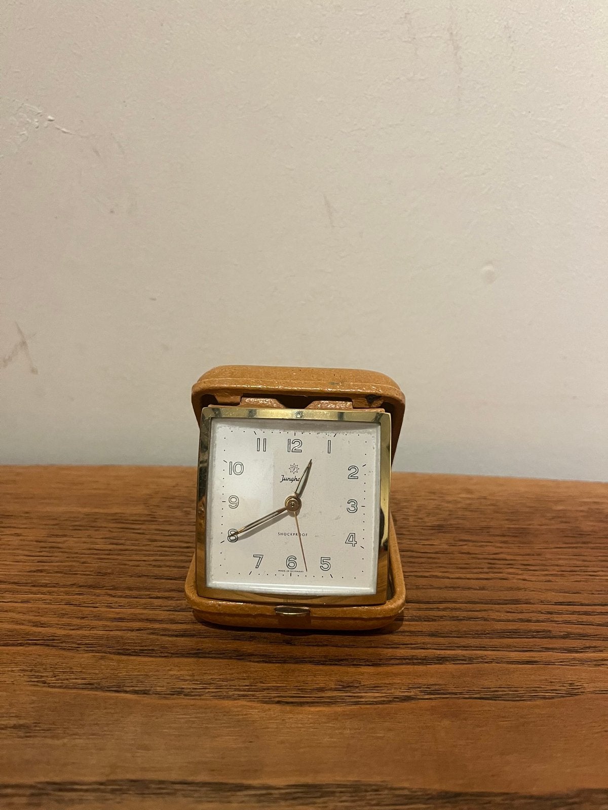 Vintage reiswekker Junghans, Antiek en Kunst, Antiek | Klokken, Ophalen of Verzenden