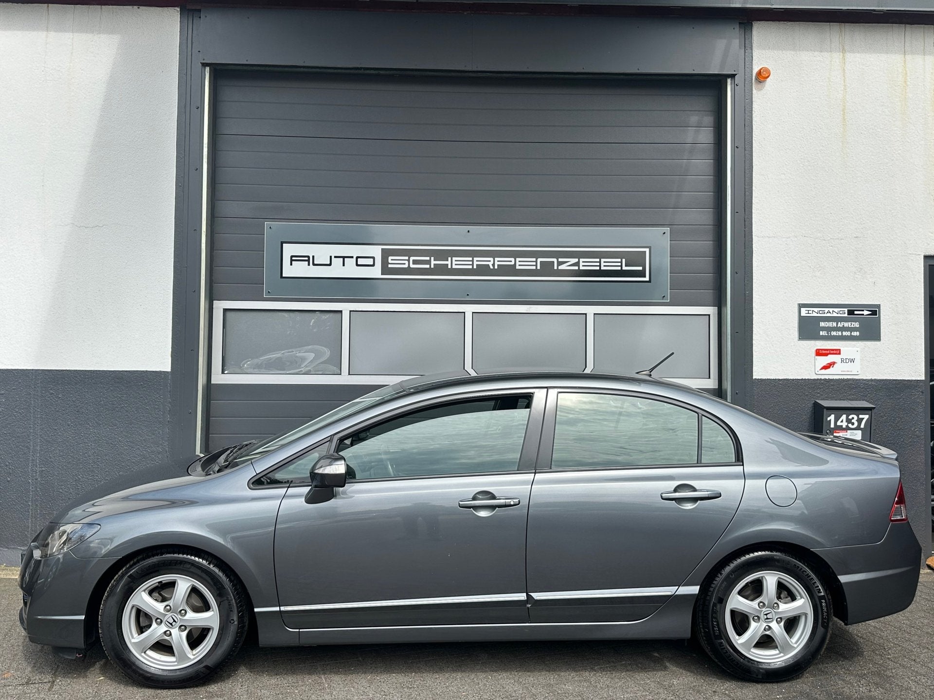 Honda Civic 1.3 Hybrid | CARPLAY | NAVI | CC | 100% Honda de, Auto's, Honda, Metallic lak, Gebruikt, Origineel Nederlands, Bedrijf