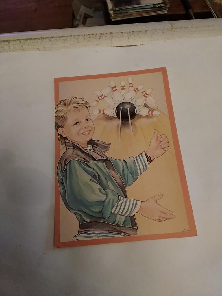 BOWLEN /  JONGEN STEEKT DUIM OP NA GOOI, Ophalen of Verzenden, Kinderen