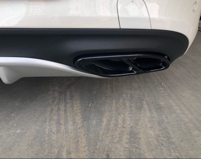 mercedes amg uitlaat cover C-klasse c43 E-klasse e43 glc a35, Ophalen of Verzenden