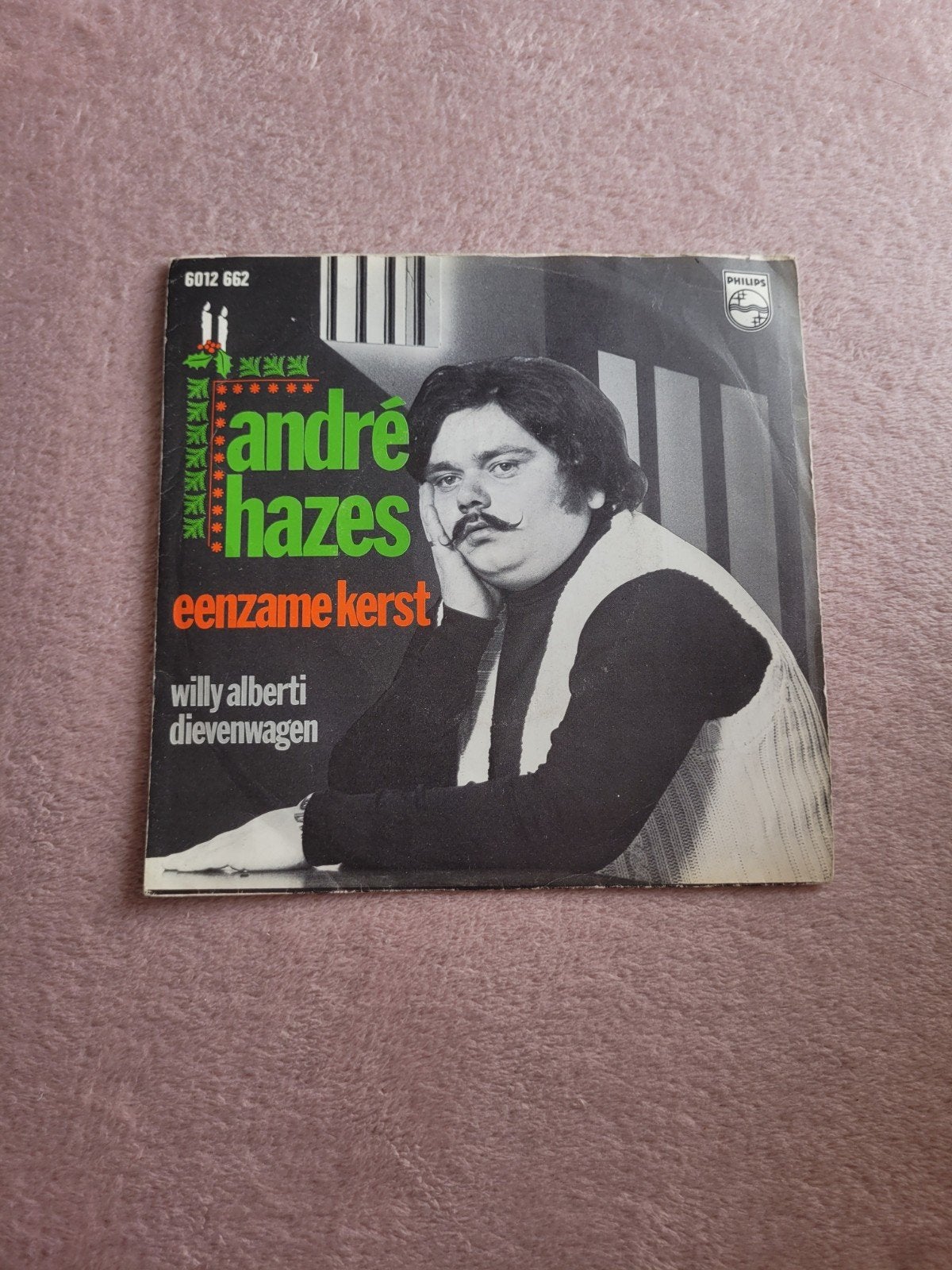 André Hazes - Eenzame Kerst, Cd's en Dvd's, Vinyl Singles, Gebruikt, Fotohoes, 7 inch, Single