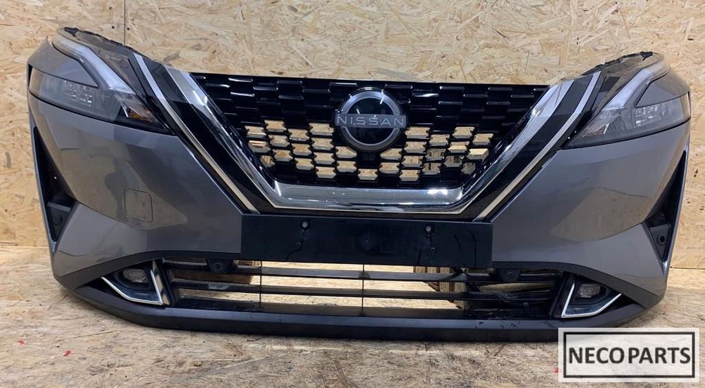 NISSAN QASHQAI J12 VOORKOP BUMPER MOTORKAP ALLES LEVERBAAR, Gebruikt, -, Ophalen of Verzenden, Achter