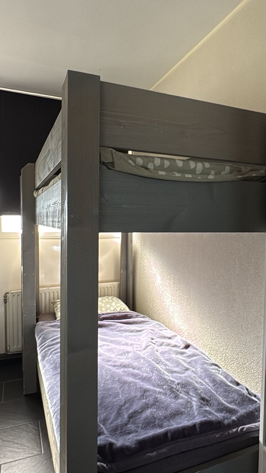 Bed te koop (zonder matrassen), Ophalen, Gebruikt, 90 cm, Tweepersoons