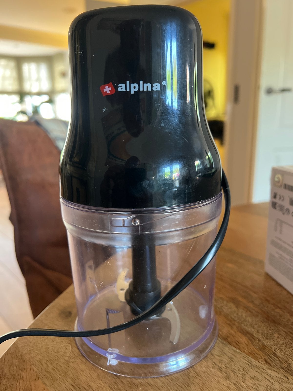 Alpina Mini Hakmolen - Compact en Handig, Minder dan 1 liter, Ophalen of Verzenden, Gebruikt, 1 snelheid