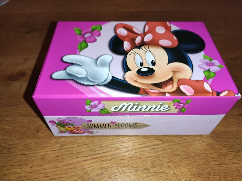 Sieradendoosje Minnie Mouse, Ophalen of Verzenden, Mickey Mouse, Zo goed als nieuw