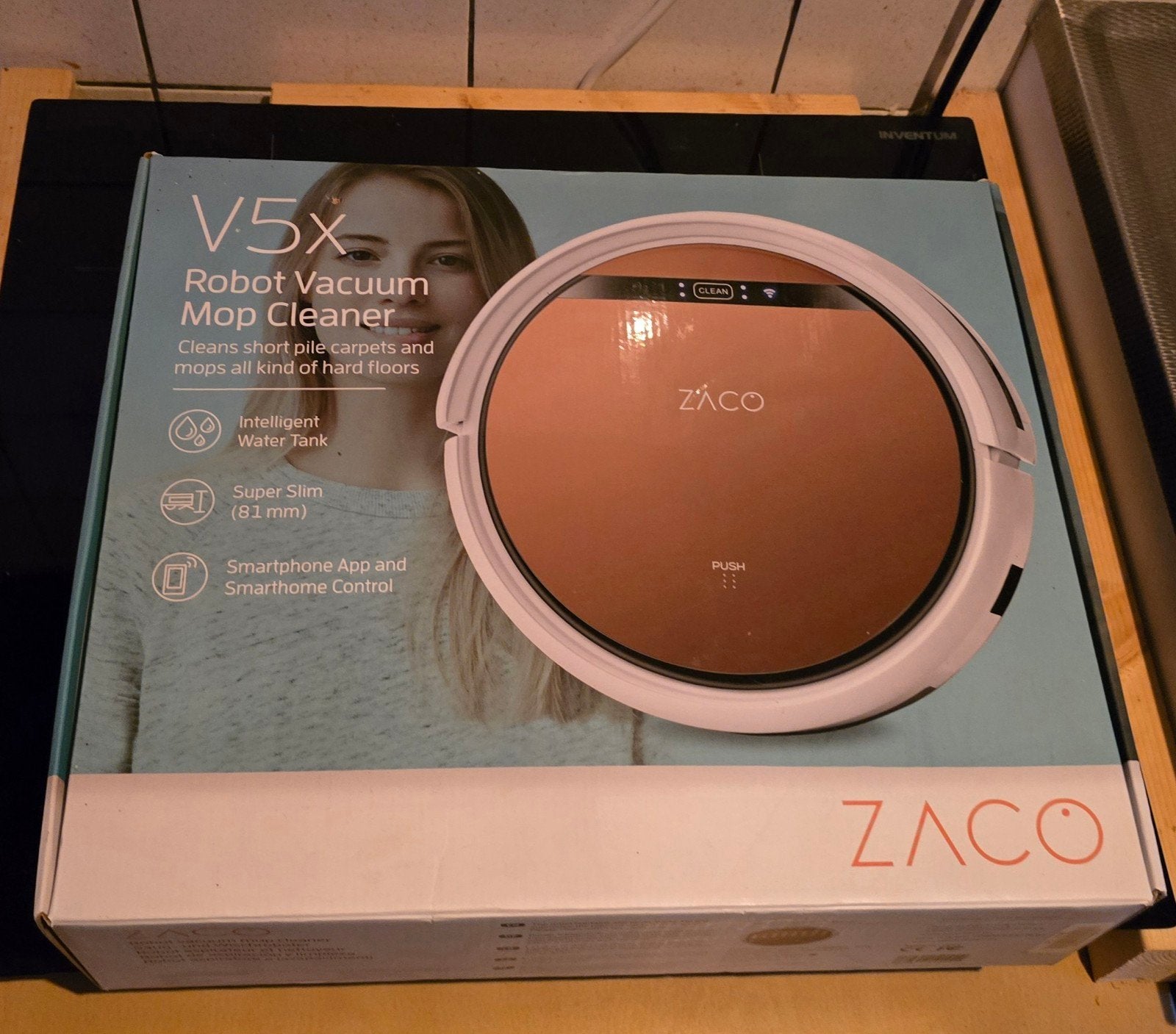 Zaco Robot V5x, Witgoed en Apparatuur, Stofzuigers, Ophalen of Verzenden, Robotstofzuiger