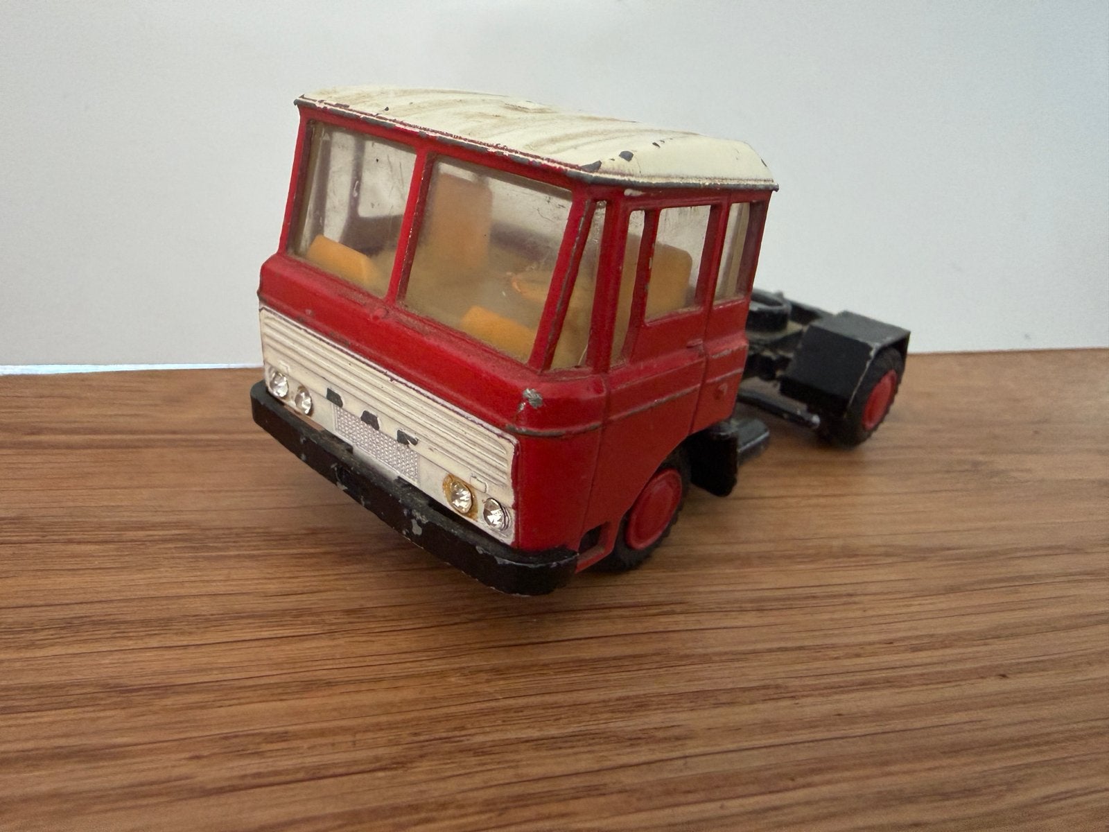 Vintage DAF vrachtwagen cabine speelgoedmodel, Ophalen of Verzenden, Gebruikt