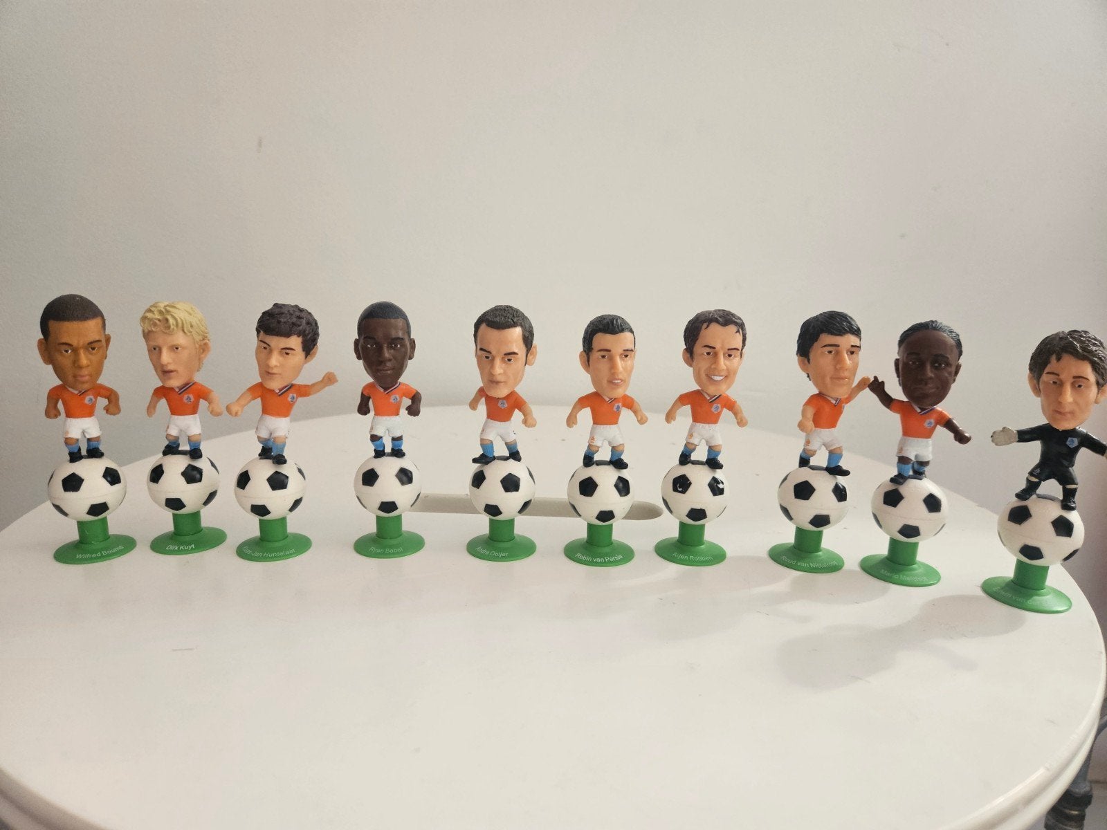 Voetbal klikkies - Oranje spelers, Ophalen, Zo goed als nieuw, Overige sporten, Beeldje of Poppetje