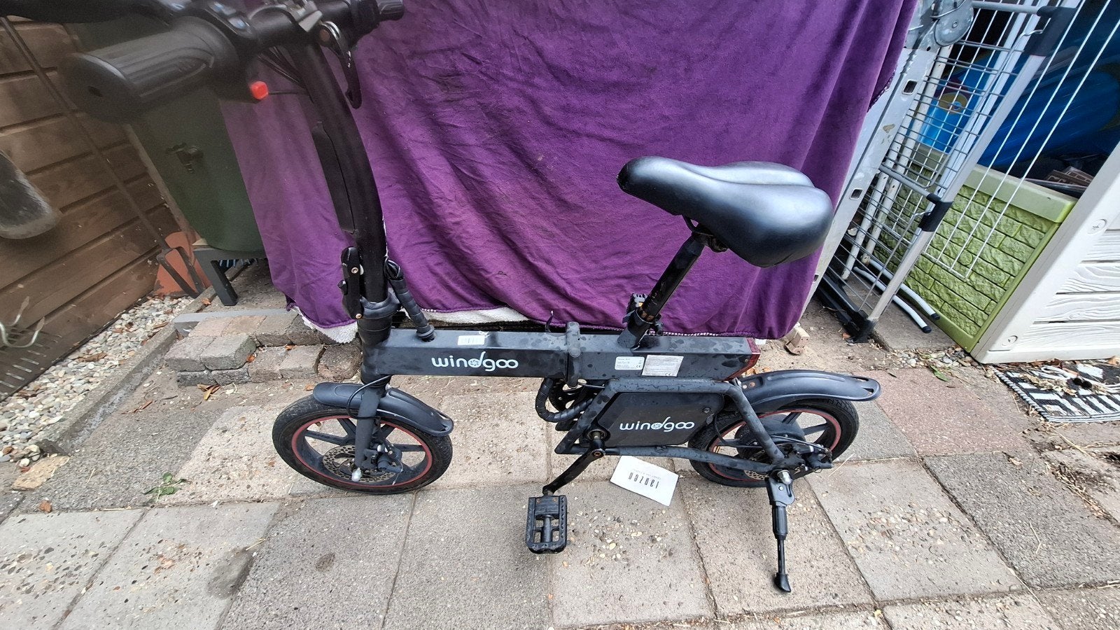 windgoo b20 opknapper, Fietsen en Brommers, Fietsen | Vouwfietsen, Ophalen, Gebruikt, 14 tot 16 inch