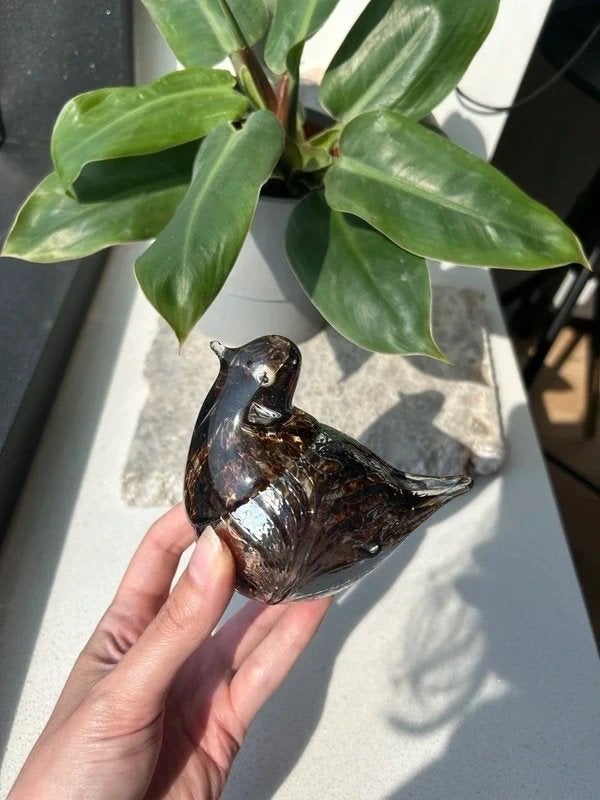 Finnish glass bird, Ophalen of Verzenden, Glas