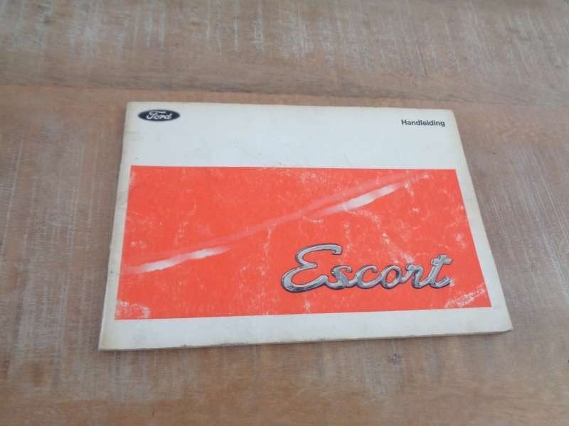 Ford Escort MK1 Handleiding - Instructieboek NL - Origineel, Verzenden
