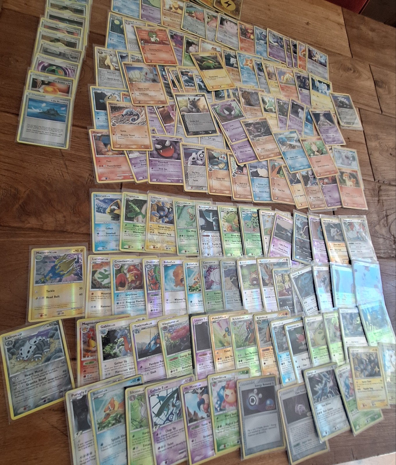 Verzameling OUDE Pokemon kaarten incl 82 holo's, Ophalen of Verzenden, Zo goed als nieuw, Meerdere kaarten
