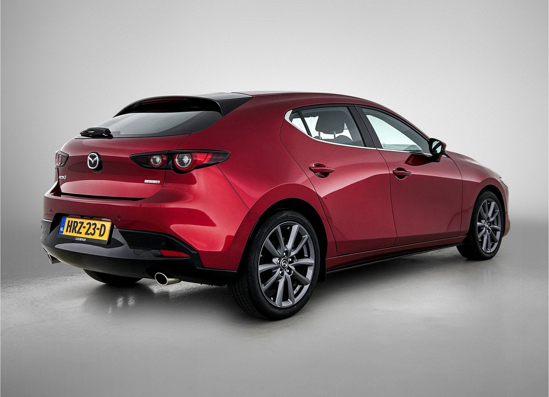 Mazda 3 2.5 e-SkyActiv-G M Hybrid 140 Centre-line | Stoel en, Auto's, 12 maanden, Stof, Gebruikt, 4 cilinders