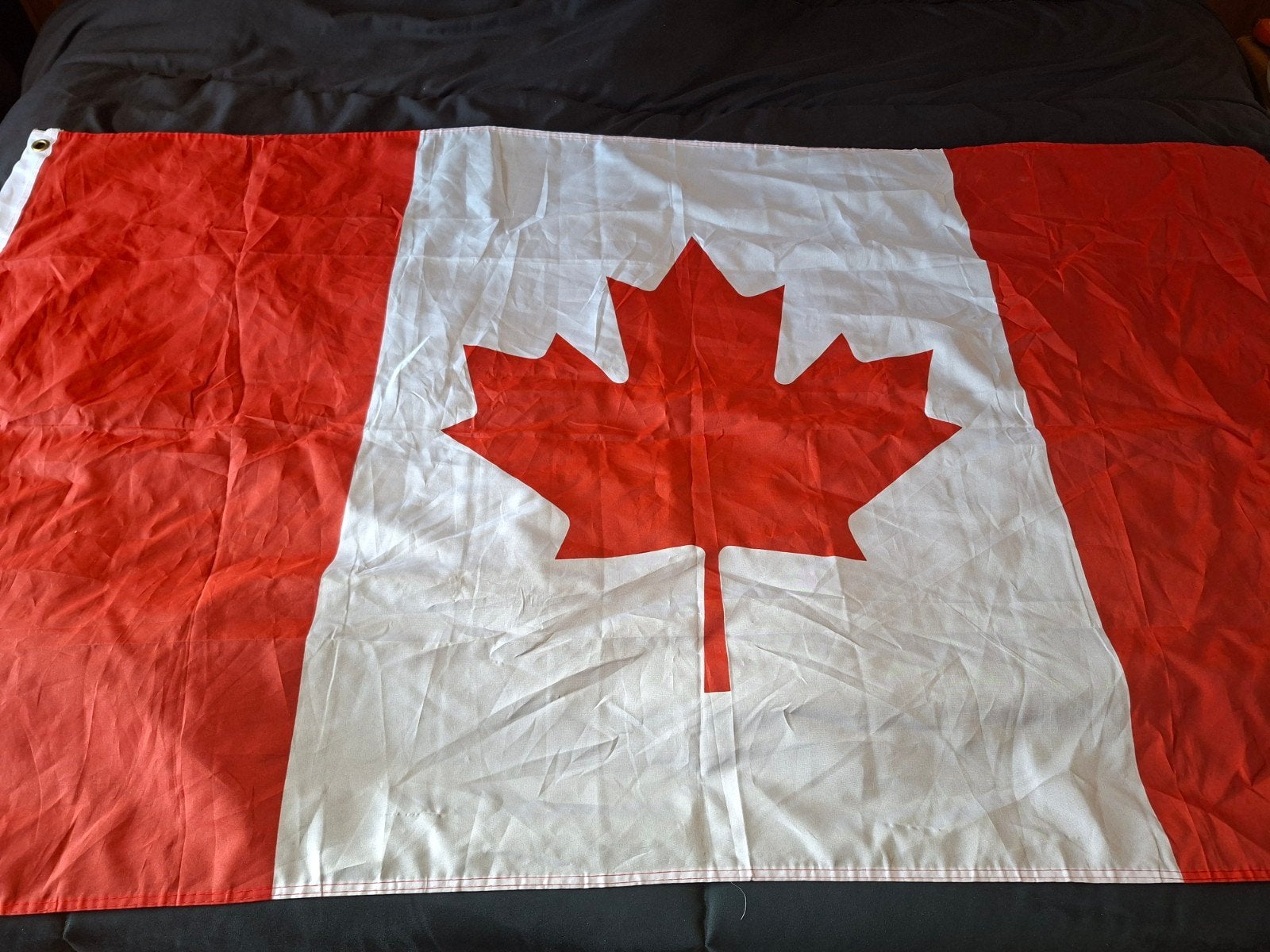 Canadese vlag. Afmeting 150cmx90cm, Ophalen of Verzenden, Zo goed als nieuw