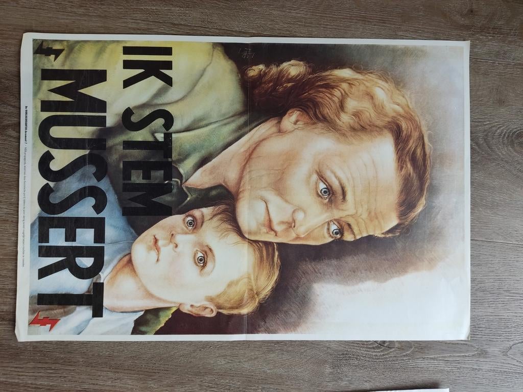 Propagandaposters uit de tweede wereldoorlog.Repro, Verzamelen, Ophalen of Verzenden, Nederland, Foto of Poster