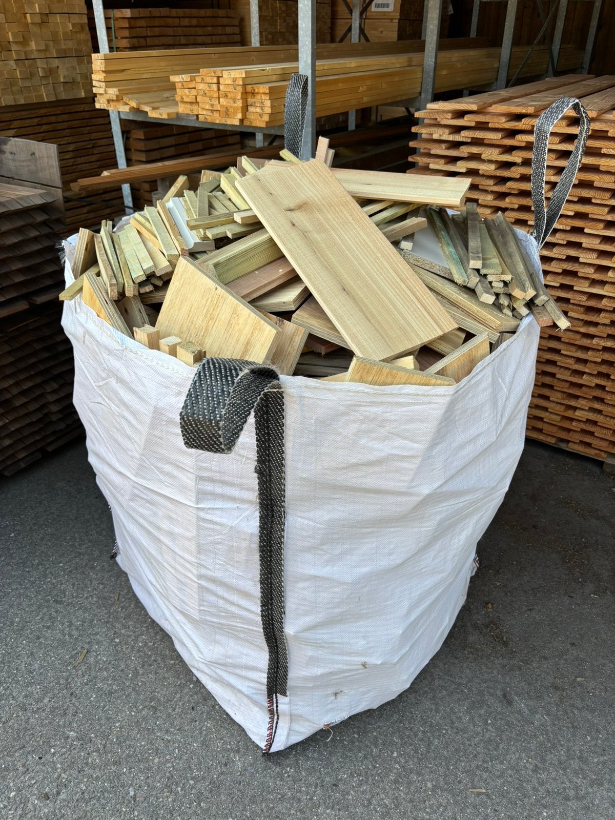Kachelhout, Minder dan 3 m³, Ophalen