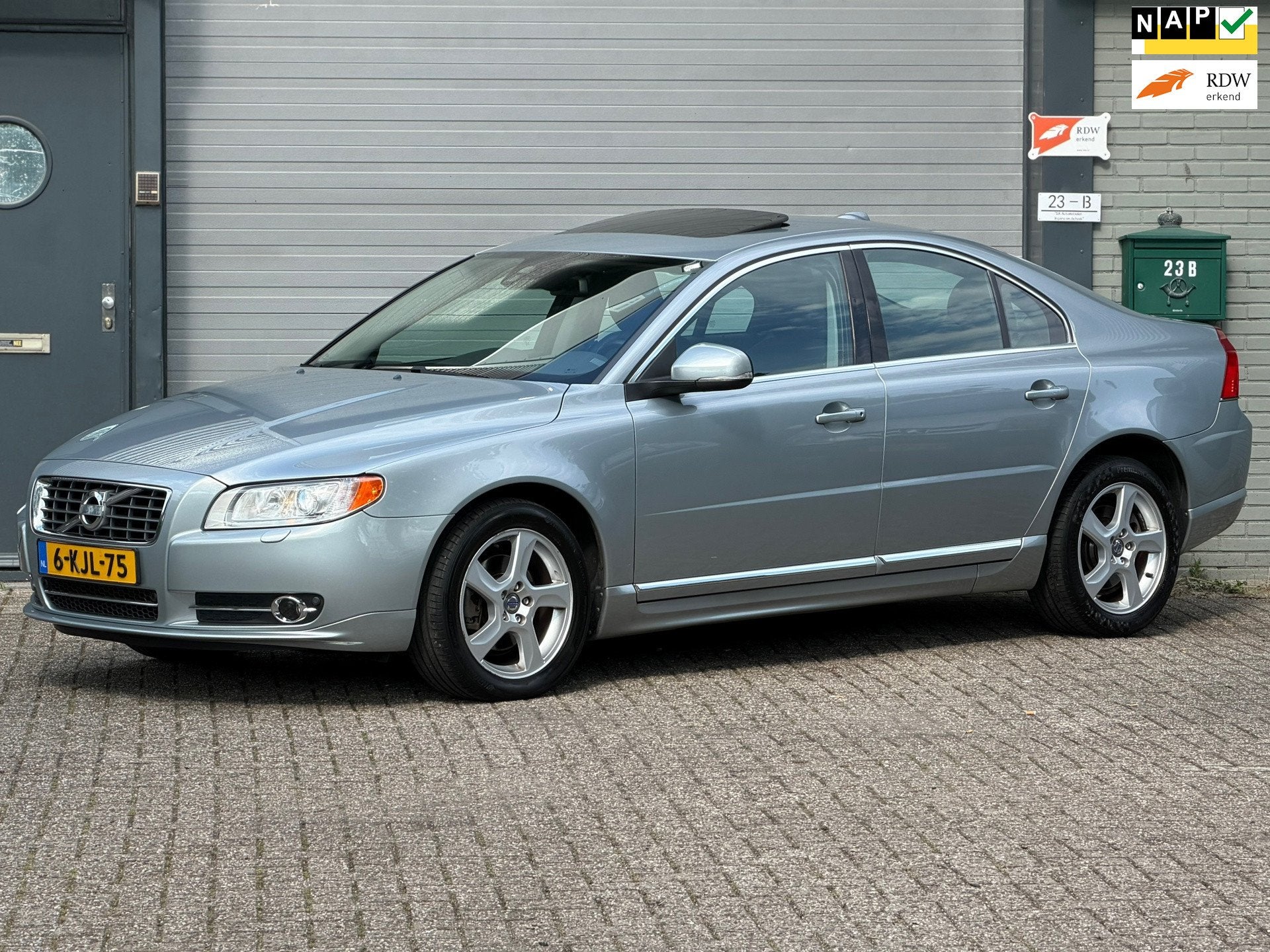 Volvo S80 2.0 D4 Automaat - Summum - Schuifdak - Vol-leder -, Euro 5, Gebruikt, 1984 cc, 163 pk
