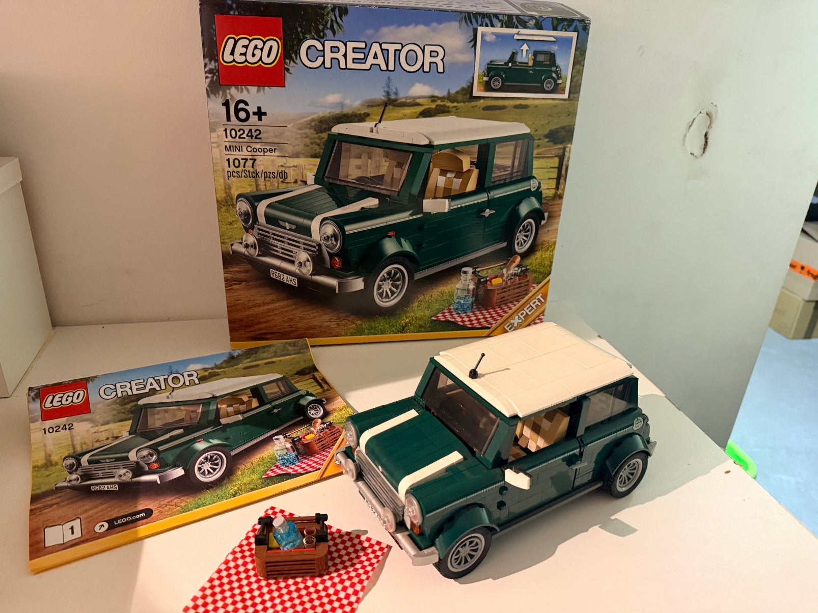 LEGO Creator Expert Mini Cooper MK VII (setnummer 10242)., Kinderen en Baby's, Speelgoed | Duplo en Lego, Ophalen of Verzenden