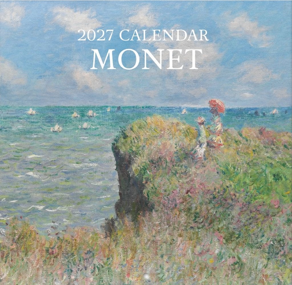 Claude Monet Wandkalender 2027, Verzenden, Maandkalender, Nieuw