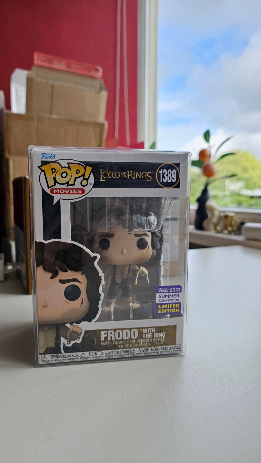 Frodo With The Ring Funko Pop Lord Of The Rings, Verzenden