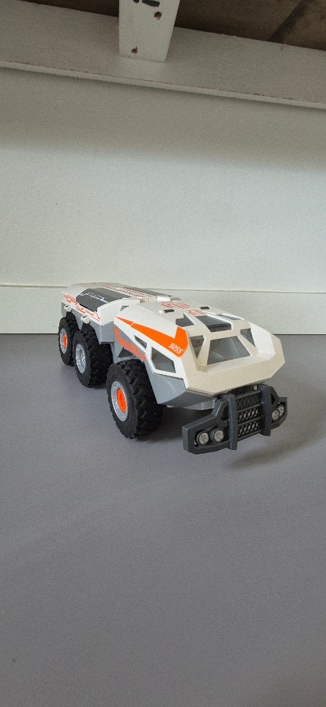 Playmobil Ruimtevoertuig met figuur en raket, Gebruikt, Losse onderdelen, Fantasy, Voertuig