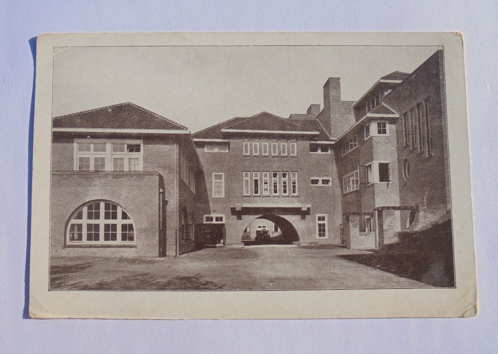 SOEST, hoofdingang ZONNEGLOREN Amsterdamse School 1925., Ophalen of Verzenden, 1920 tot 1940, Ongelopen, Utrecht