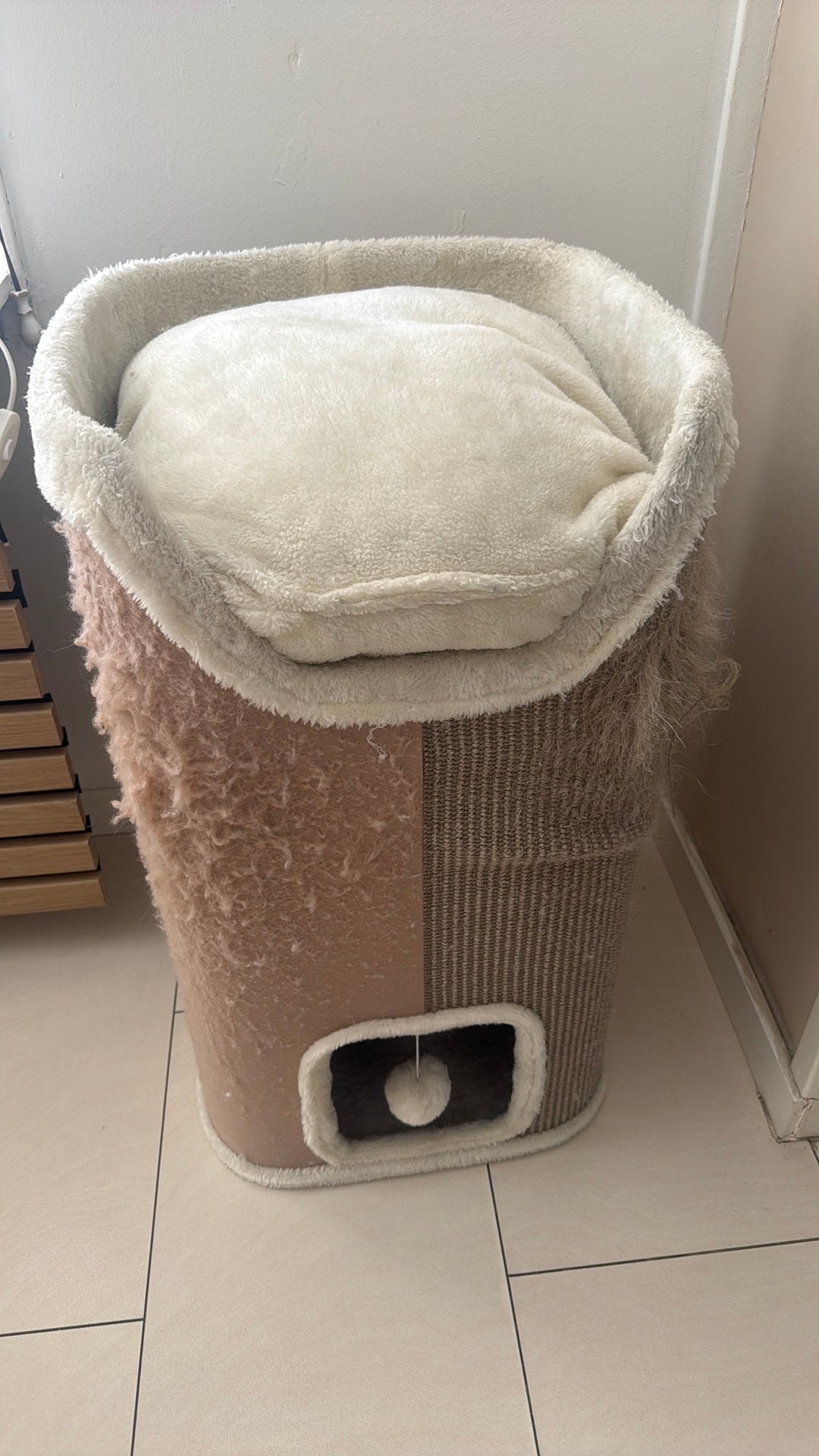 Katten krabton, Dieren en Toebehoren, Katten-accessoires, Ophalen, Gebruikt