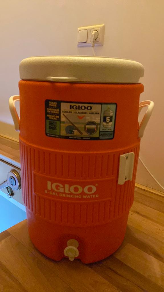 Drankdispenser vat drankkoeler 18.9 L, Ophalen of Verzenden, Zo goed als nieuw