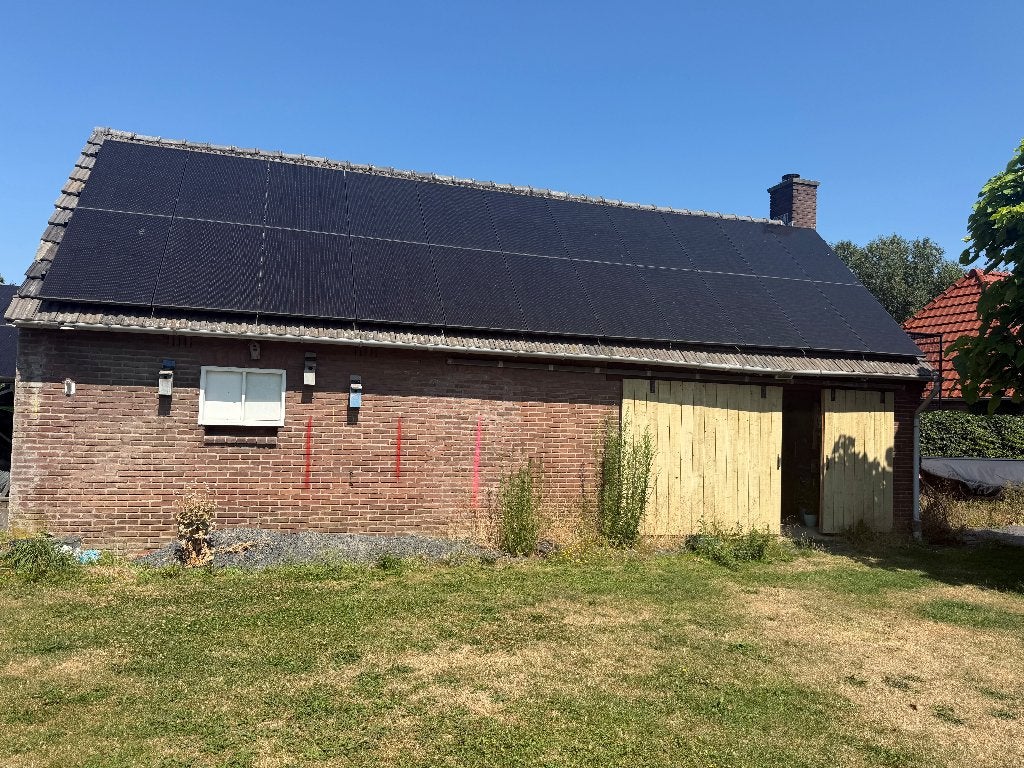32 Zonnepanelen AEG, Solar Edge set, Ophalen, Gebruikt, Compleet systeem, 200 wattpiek of meer