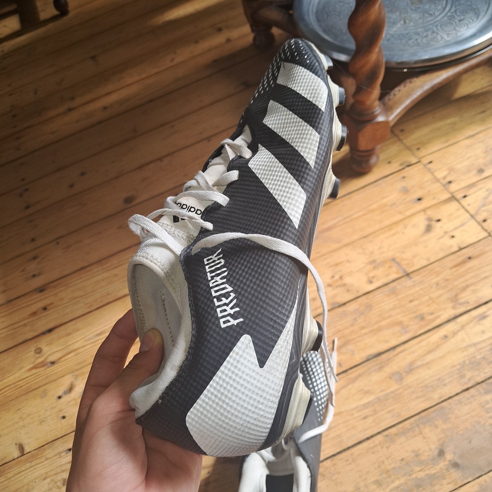 Adidas Predator nopenschoenen maat 46, Maat XS of kleiner, Ophalen of Verzenden, Gebruikt, Schoenen