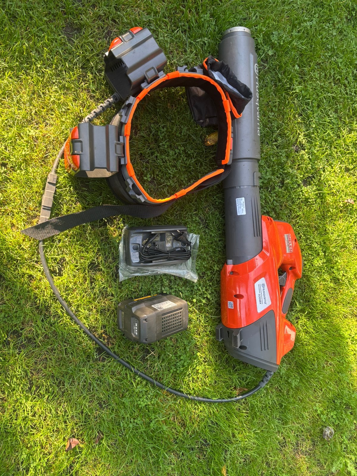 Husqvarna 530ibx accu blazer set zgan, Ophalen, Zo goed als nieuw