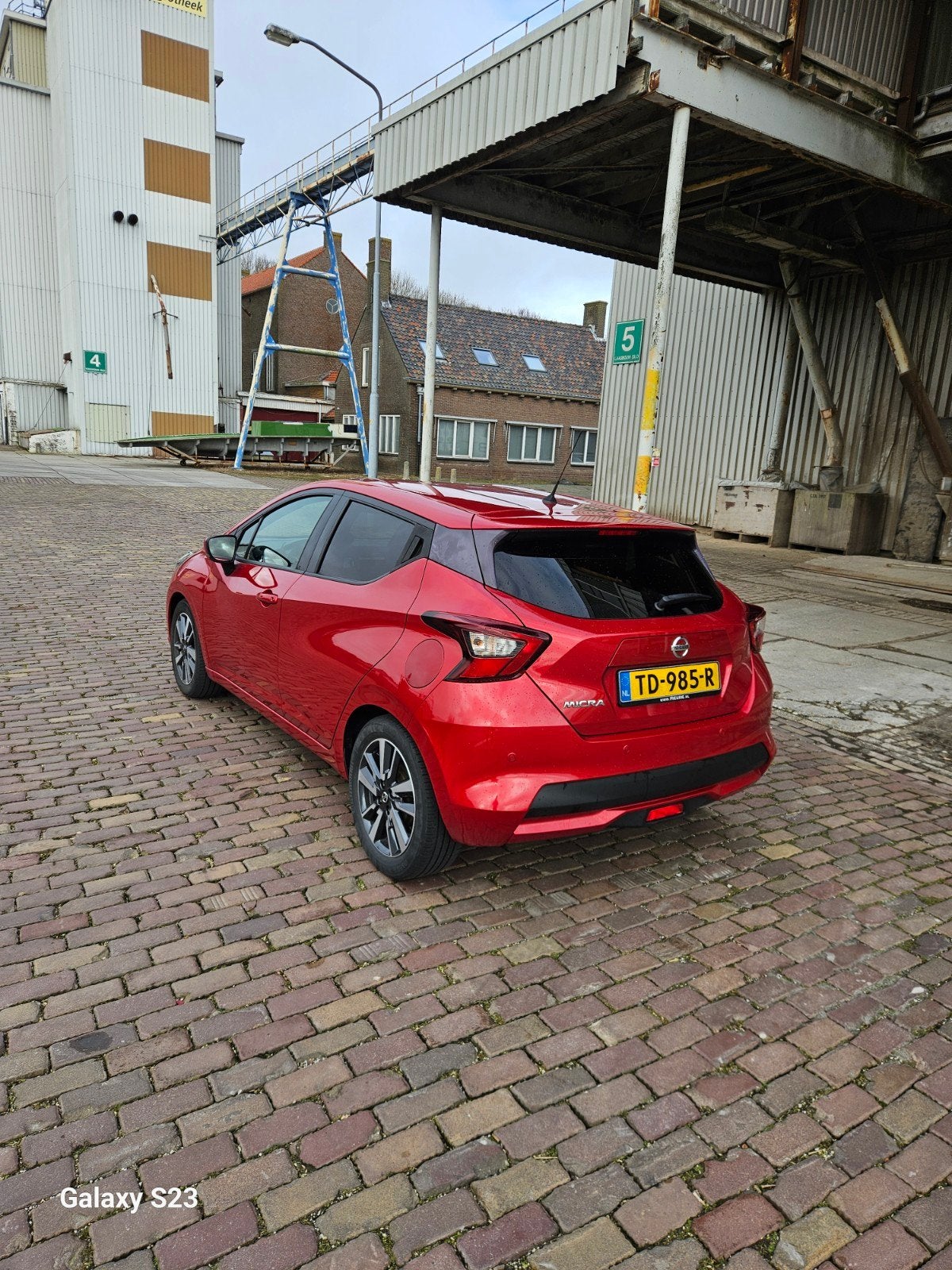 Nissan Micra 0.9 IG-T N-Connecta | 2018 | Rood | Nette staat, Auto's, Voorwielaandrijving, 898 cc, 40 €/maand, Zwart