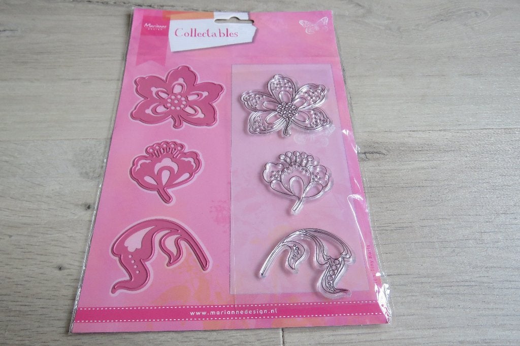 Marianne Design COL1303 Snijmallen + Stempels, Ophalen, Zo goed als nieuw, Natuur, Pons of Mal