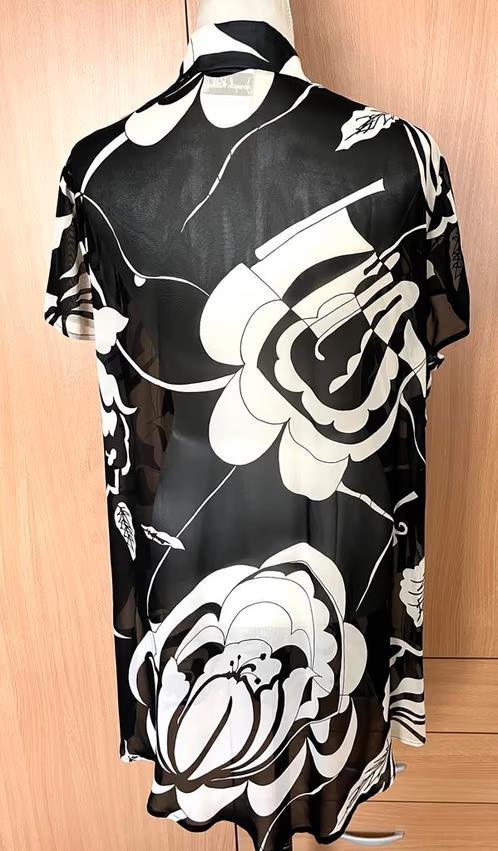 Joseph Ribkoff open blouse/tuniek maat 46[dm], Ophalen of Verzenden, Zo goed als nieuw, Maat 46/48 (XL) of groter, Zwart