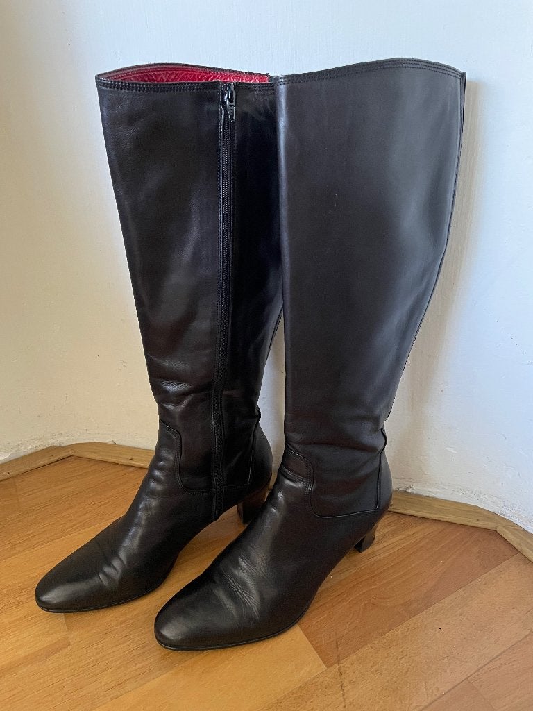 Laarzen (maat 39), Kleding | Dames, Schoenen, Hoge laarzen, Zwart, Ophalen of Verzenden, Zo goed als nieuw