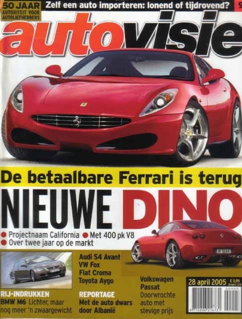 Autovisie 9 2005 : Audi S4 Avant - Toyota Aygo - VW Passat, Ophalen of Verzenden, Gelezen, Algemeen